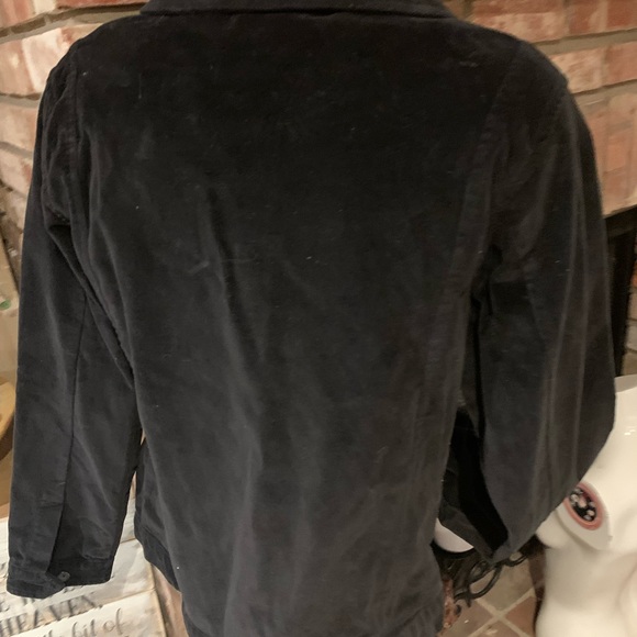 Vintage R&R. Bk small plush corduroy jacket. Never worn. - Picture 2 of 3